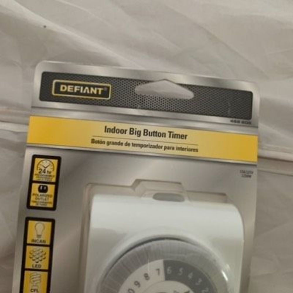 Defiant Indoor Big Button Timer *New* - Picture 2 of 6
